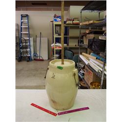 Medalta #5 Butter Churn, No Cracks