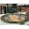 Image 2 : Pair Of Rounded Glass Wall Hangings