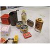 Image 4 : Lot Of Vintage Tins And Containers