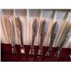 Image 2 : "Community" Silverware Set With Wooden Cutlery Box