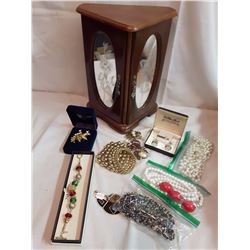 Jewellery Box And Costume Jewellery