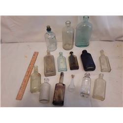 Variety Of Small Medicine Bottles