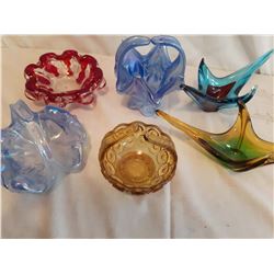 Decorative Glass Pieces (6)