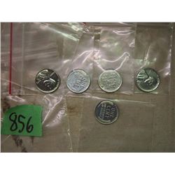 American Silver Pennies 1943