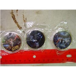 Collector's Medallions Of Star Wars (3)