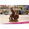 Image 3 : Horse Statue& Thermometer& A Framed Art Piece
