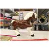 Image 5 : Horse Statue& Thermometer& A Framed Art Piece