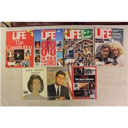1980s Life Magazines (4)w/The Story of John F.Kennedy&Jackie Kennedy