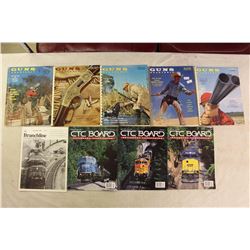 Guns Quarterly(5), CTC Board Magazines(3)&A Branchline Magazine