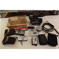 Lot of Misc Electronics(Craftsman Saw, Assorted Digital Cameras, Etc)