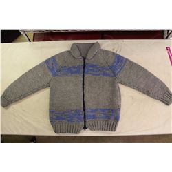 L Knitted Sweater (Acrylic Two Strand Yarn, Hand Knitted)