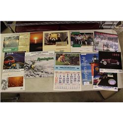 Lot of 1970s Calendars