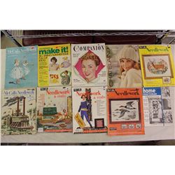 Needlework Magazines&Other Assorted Magazines(Various Dates 1950s-1970s)