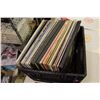Image 3 : Lot of LP Records w/Crate