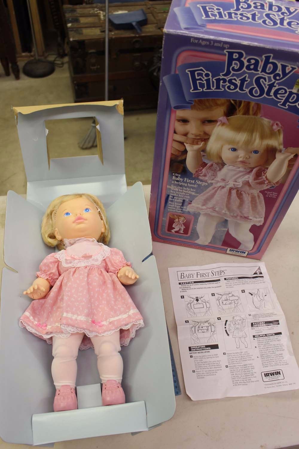 baby first step doll