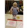 Image 1 : Kewpie Porcelain Doll By The Danbury Mint, W/ Certificate Of Authenticity