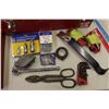 Image 4 : Metal International Tool Box w/Assorted Tools