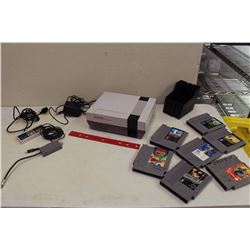 Tested And Working Nintendo Entertainment Centre With Controller, Cords, And Games