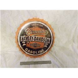 Fantasy Harley Davidson Bottle Cap Sign