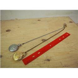 Pocket Watches (Worlds Best Dad And Commemorative Wind Up Models Both Working)