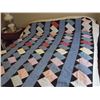 Image 1 : Hand Stitched Block Quilt