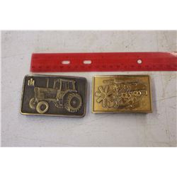 International Harvester& McQuay-Norris Belt Buckles
