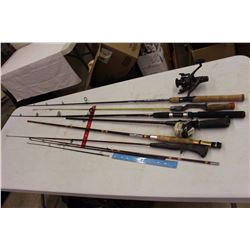 Lot of Fishing Rods