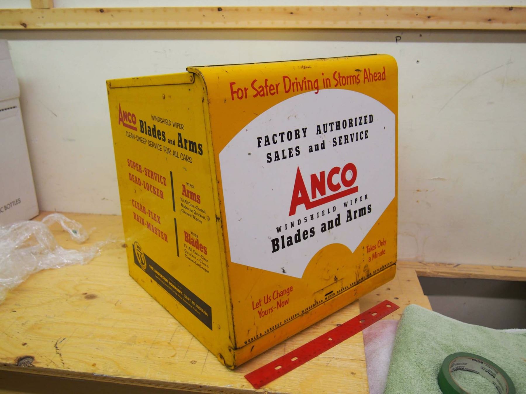 Anco Blades And Arms Display Rack (14