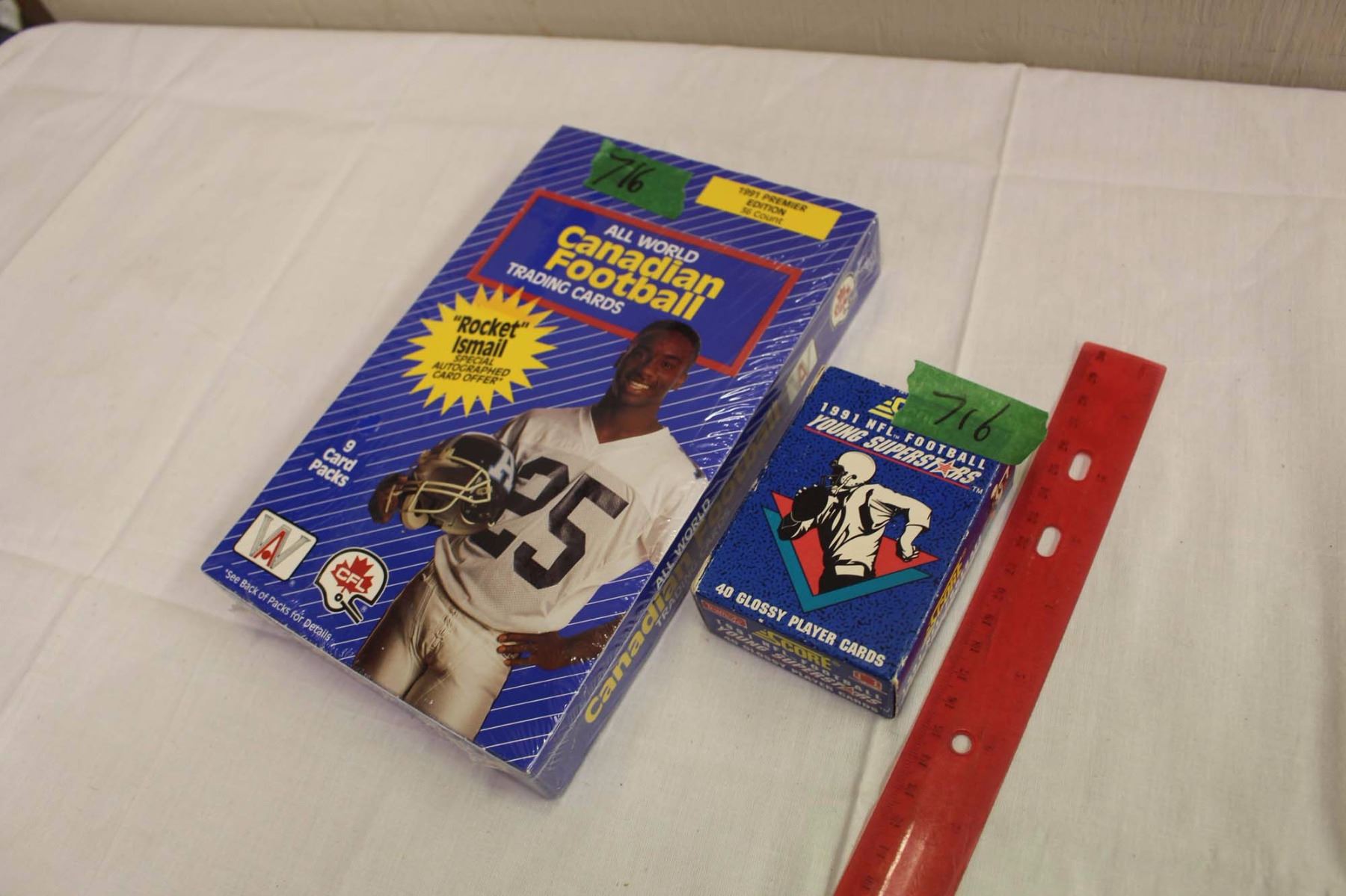 1991 All World Canadian Football Sealed Box of 36 Packs NFL