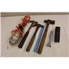 Image 1 : Lot Of Misc. Tools (Hammers, Safety Light, Etc)