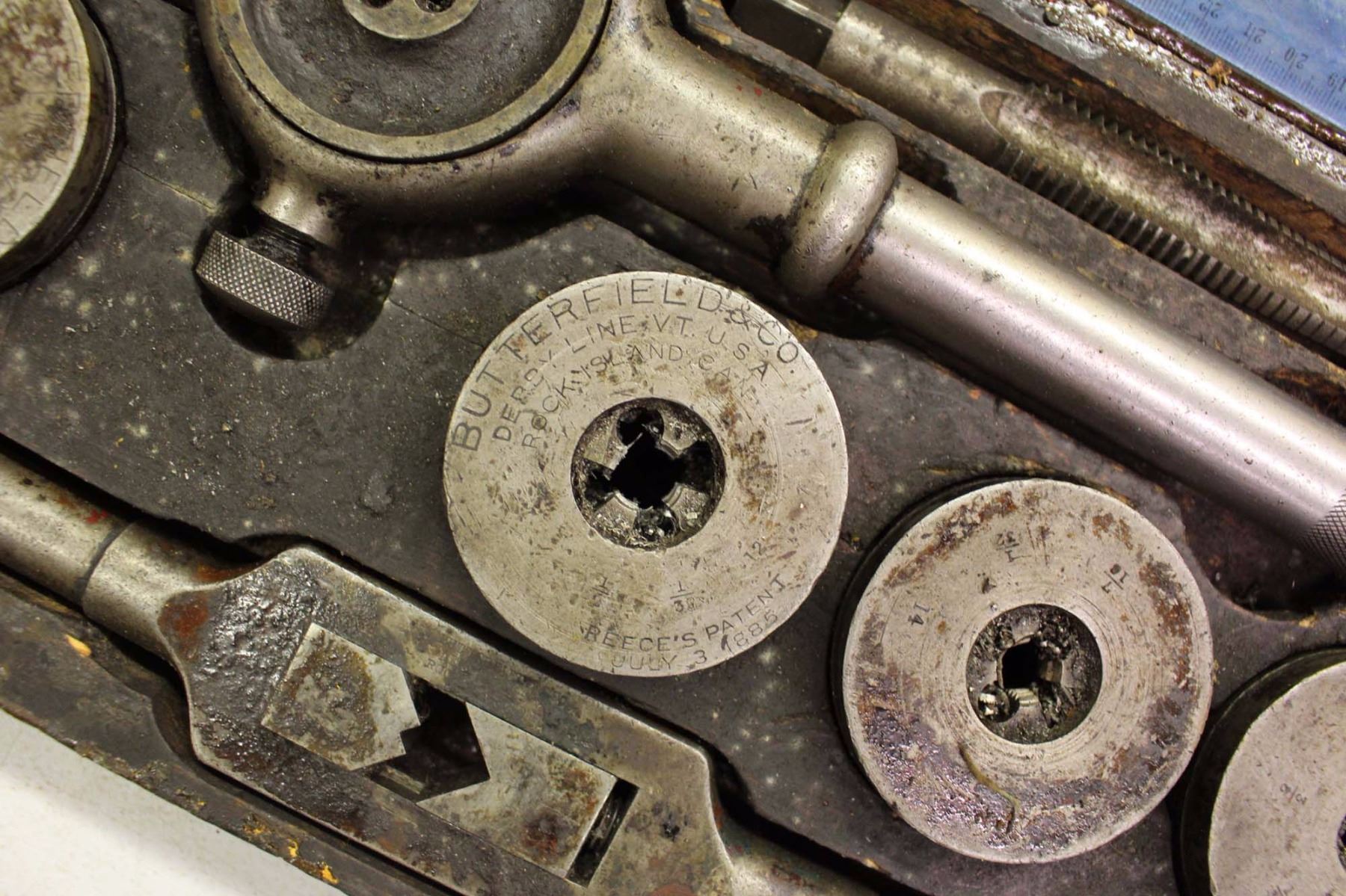 Vintage Butterfield Tap And Die Set