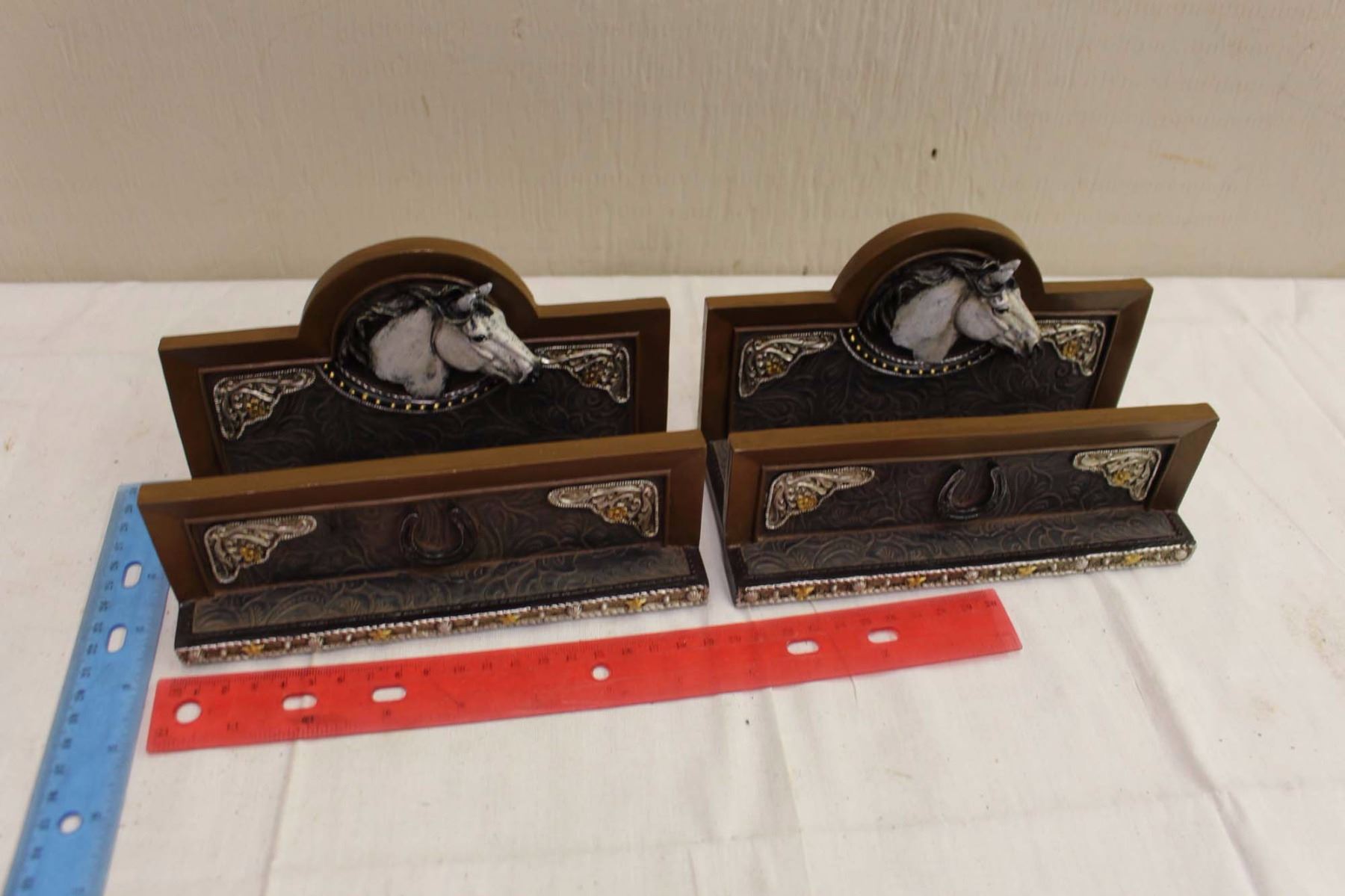 Pair Of Western Style Bookends