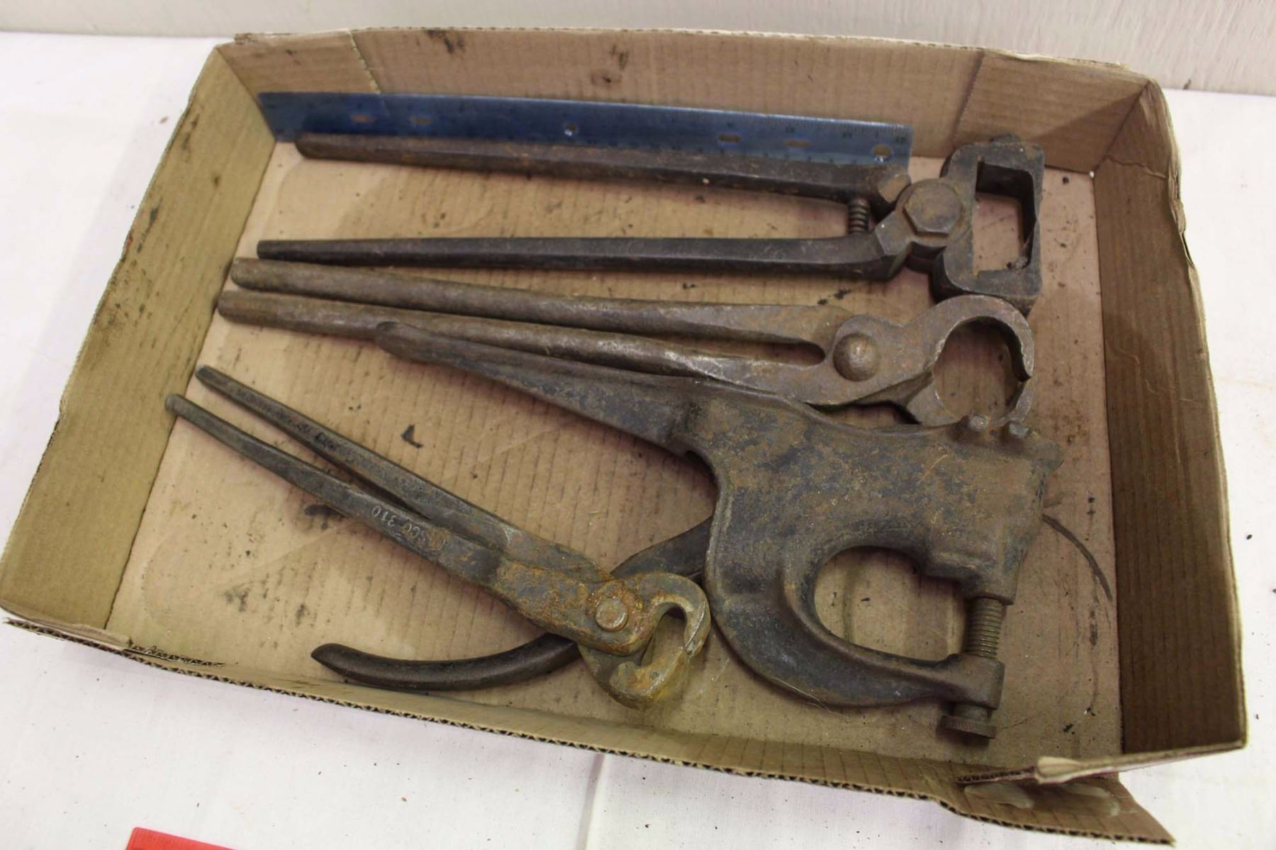 Lot Of Blacksmith Tools
