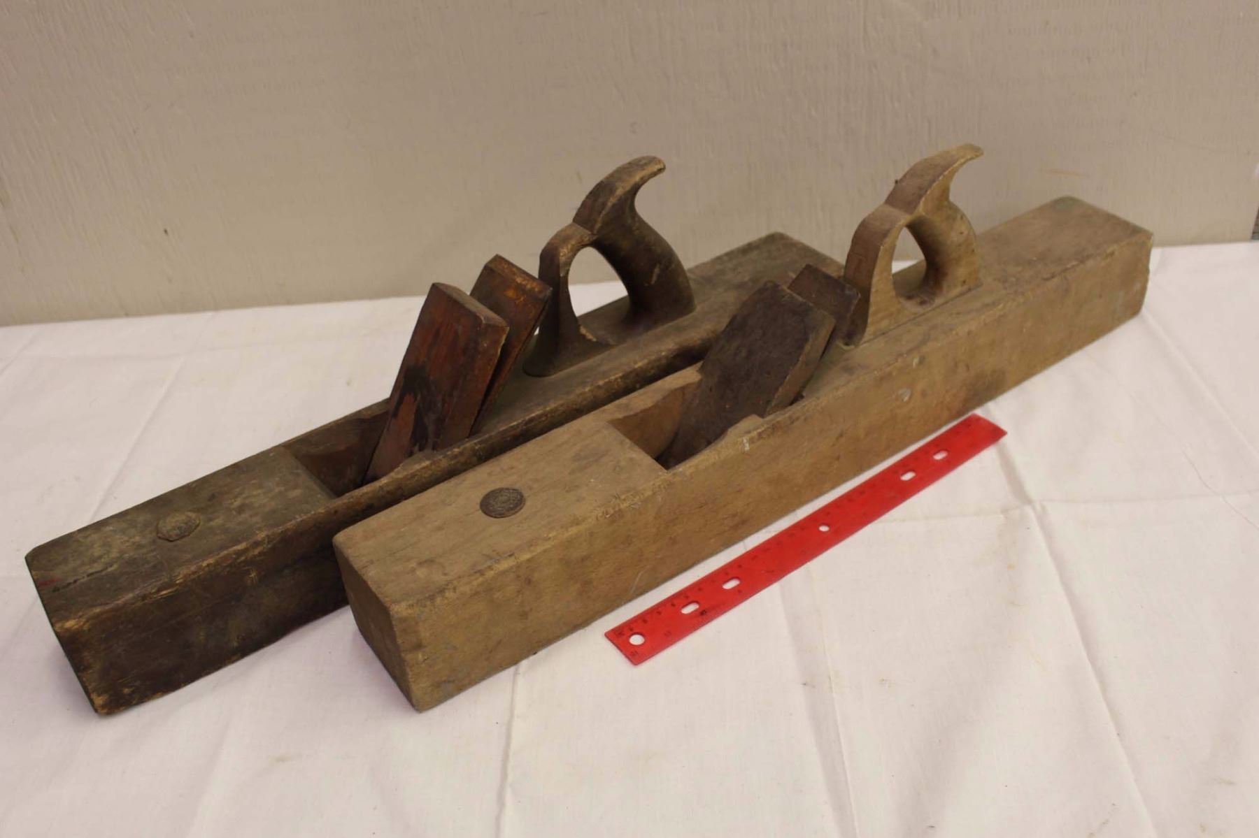 Pair Of Antique Wooden Planes