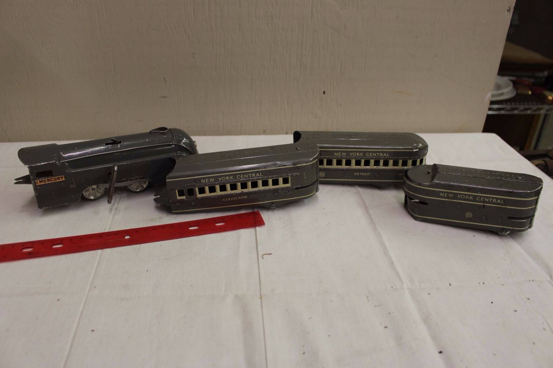 Lot of Toy Train Parts