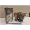 Image 2 : Pure Maple Syrup Tin& A Vintage Bee Smoker