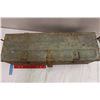 Image 4 : Metal Ammunition Box (Marked 1944)(29"x9"x9")