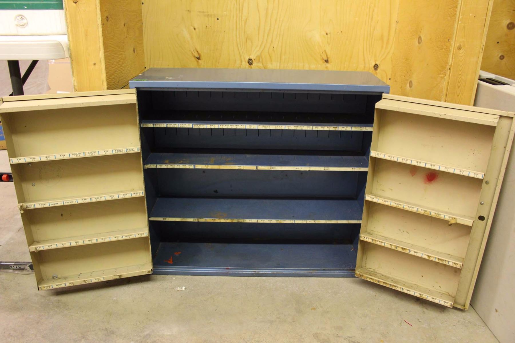 Vintage Blue Streak Ignition Tune Up Metal