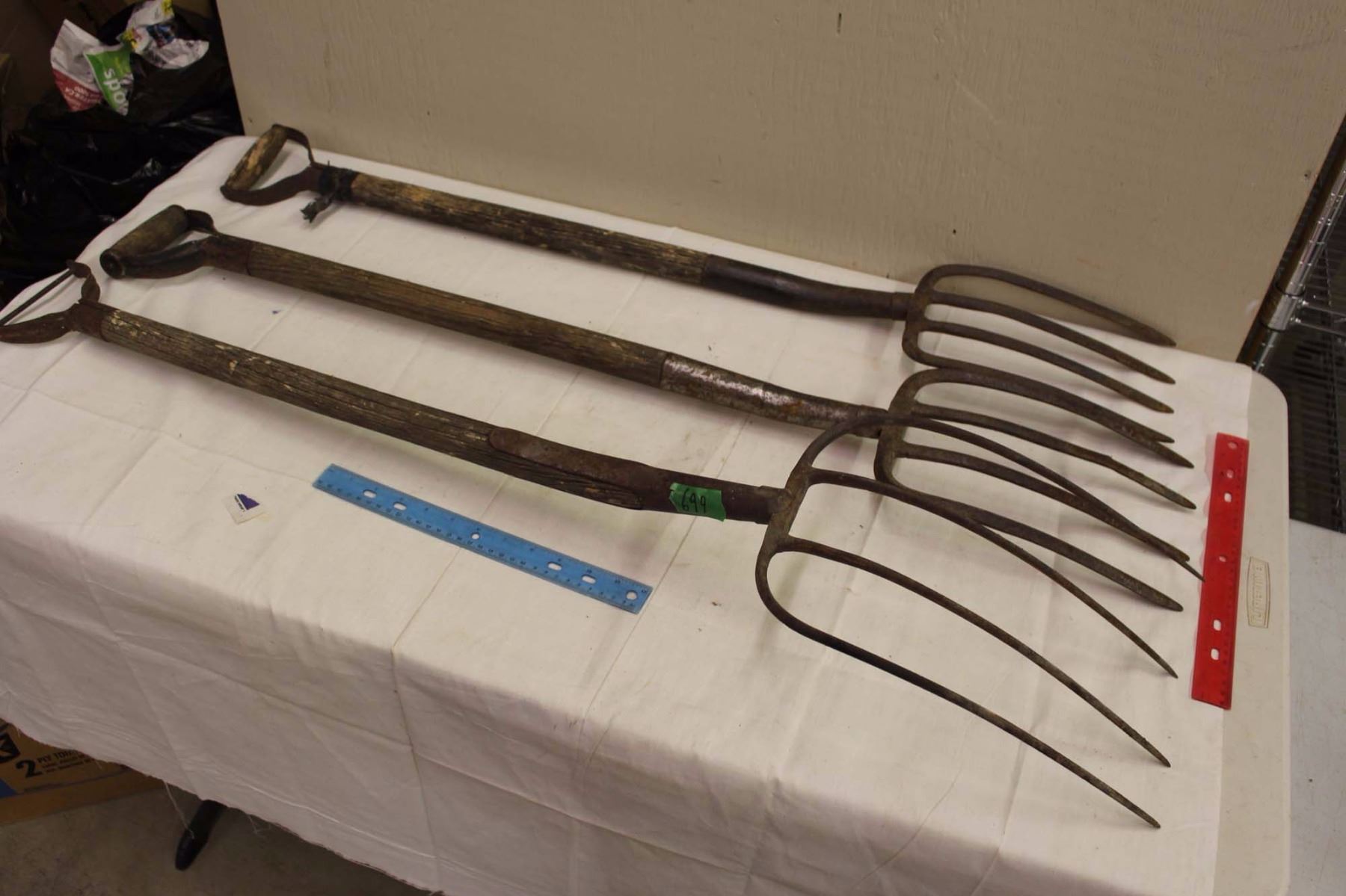 Lot Of Vintage Pitchforks (3)