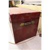 Image 4 : Red Metal Trunk (34"x18"x20")