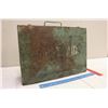 Image 2 : Metal First Aid Box w/Misc Contents