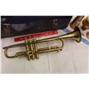 Image 2 : Vintage Trumpet With Case (Minerva)