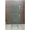 Image 1 : Green Wired Display Rack (59"x16"x16")