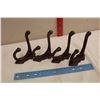 Image 1 : Set Of Four Cast Iron Coat Hooks