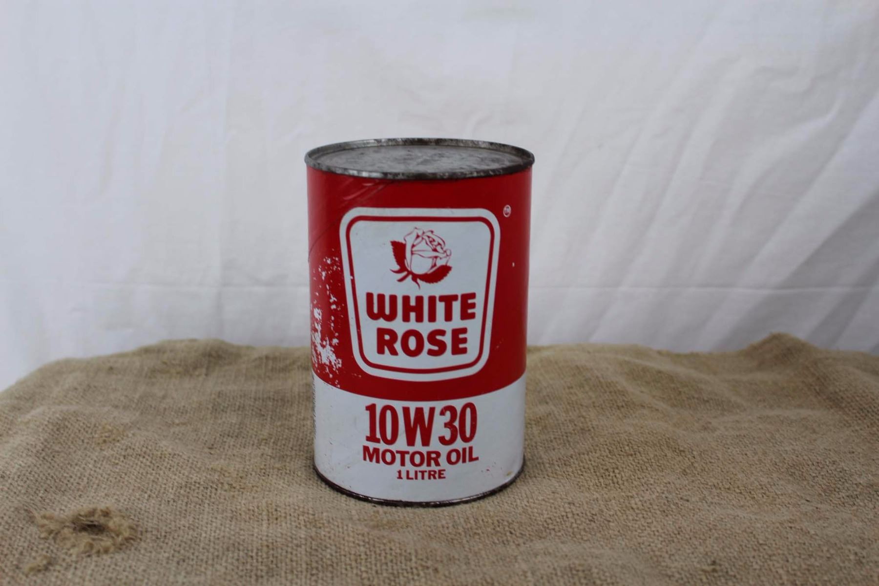 Full White Rose 1 Litre Oil Can