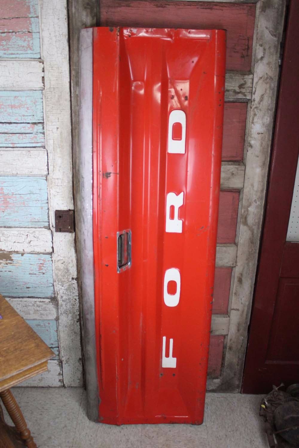 vintage Ford tailgate