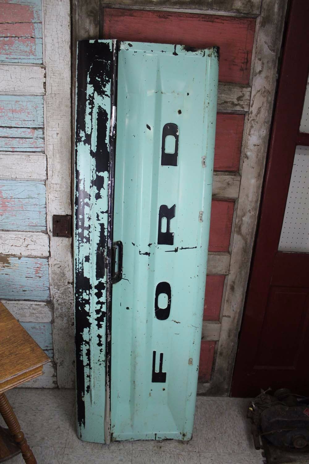 vintage Ford tailgate