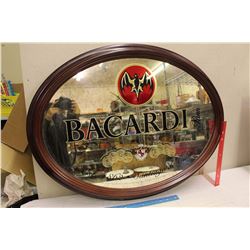 Bacardi Large Advertising Mirror (33"x25")