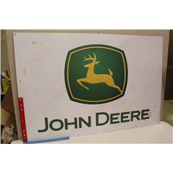 John Deere Advertising Sign (42"x29")(Plexiglass)