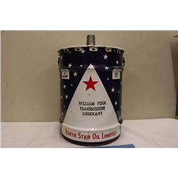 5 Gallon North Star Oil Pail (Empty)